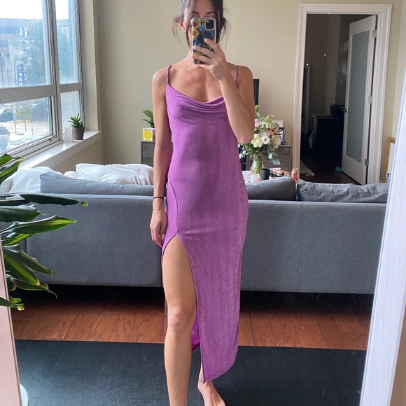 she is us slinky slip dress Velvi - Sutton Slip Dress - Red - Final Sale